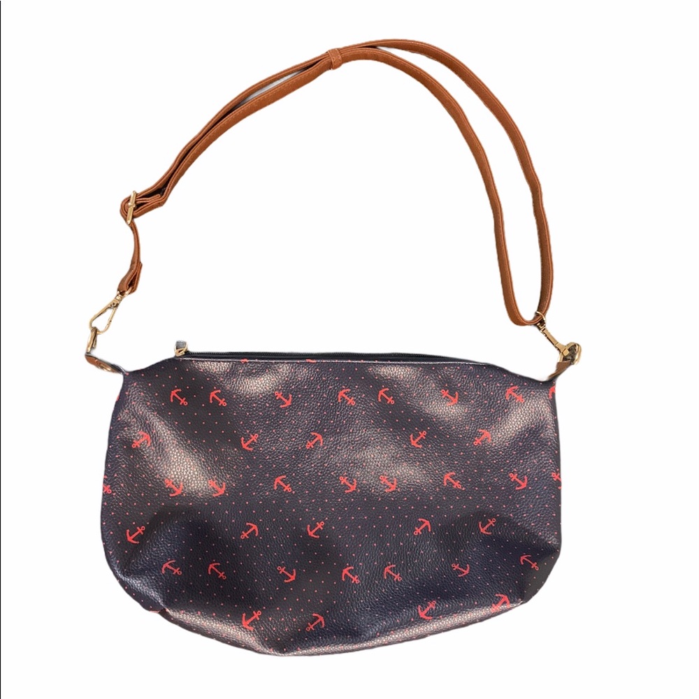 Anchor Design Navy Purse